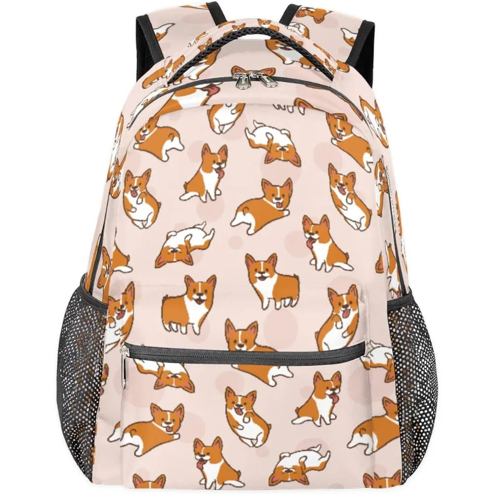 Sac à dos motif chien